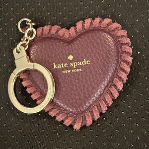 Kate Spade Heart Keychain/ Charm